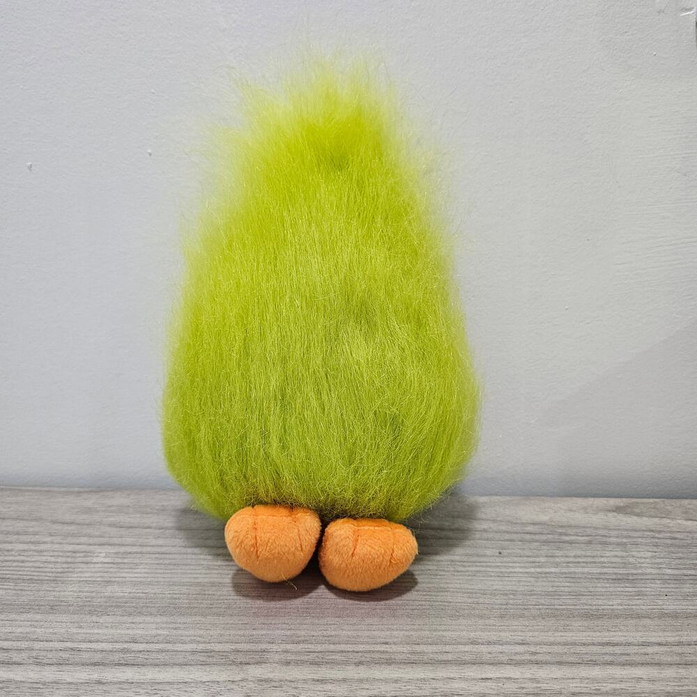 Trolls Dreamworks Hasbro Fuzzbert Plush Green Hair Movie Kids Legs